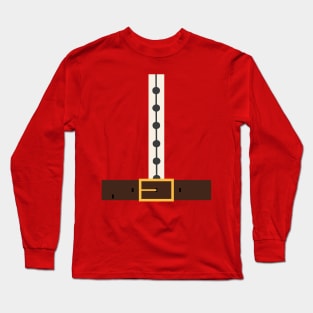 Santa Claus Costume Christmas Dinner Outfit Long Sleeve T-Shirt